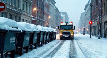 Die Herausforderungen der Müllentsorgung im Winter (2/10)