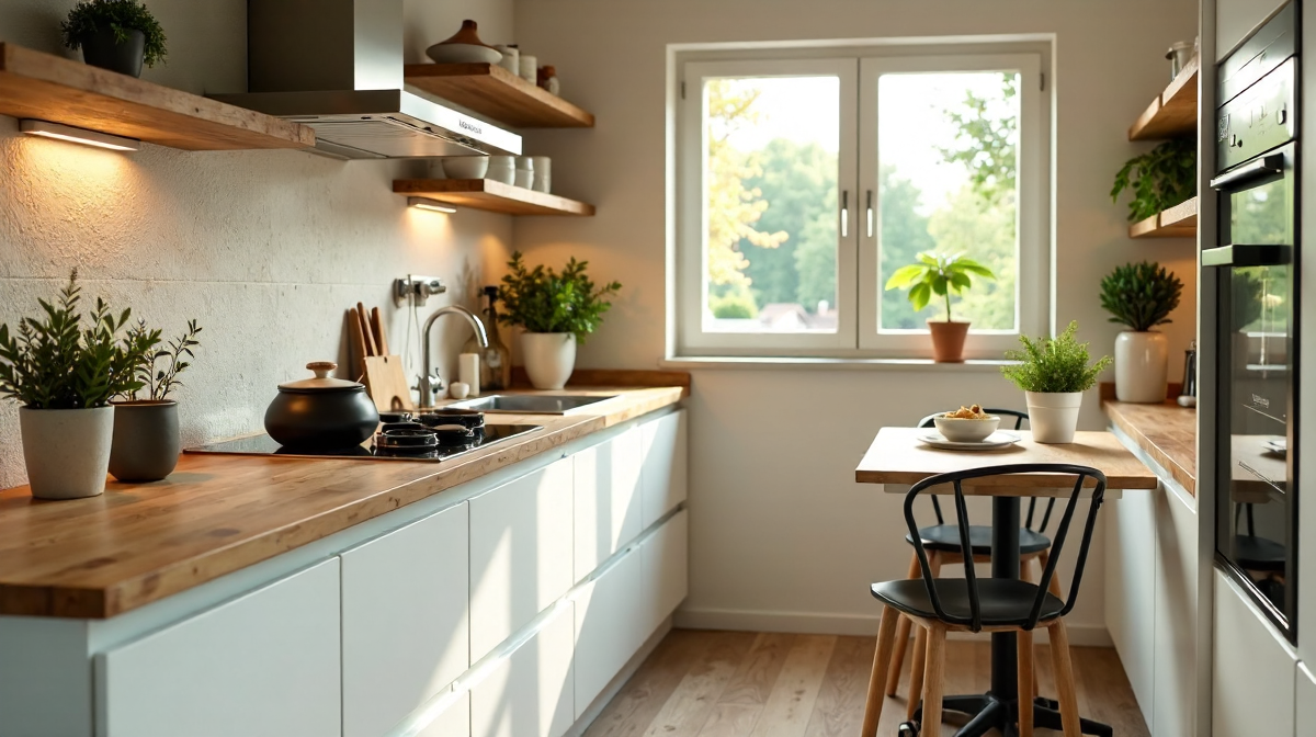 Die Küche einrichten: Gemütlichkeit, Ordnung und Licht schaffen
