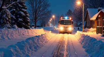 Die Nachtschneeräumung und ihre Herausforderungen (7/10)
