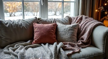 Die Rolle kuscheliger Textilien im Winter (3/10)