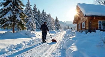 Die Verantwortung des Eigentümers beim Schneeschippen (1/10)