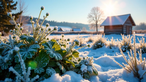 Frostige Januar-Wetterlage: Bauernregel, Ernteprognosen, Gartenpflege