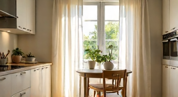 Gardinen: Der letzte Schliff für die Kücheneleganz (8/10)