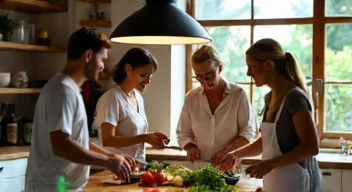 Soziale Interaktion in der Küche (5/10)