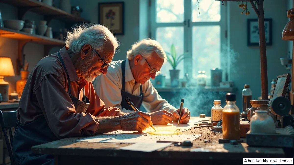 Werken im Alter: Kreativität, Gesundheit, Gemeinschaft erleben