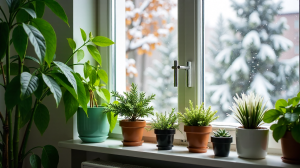 Zimmerpflanzen und Schnee: Gießen mit Winterwunder oder Risiko?
