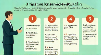 Die besten 8 Tipps bei der Krisenbewältigung