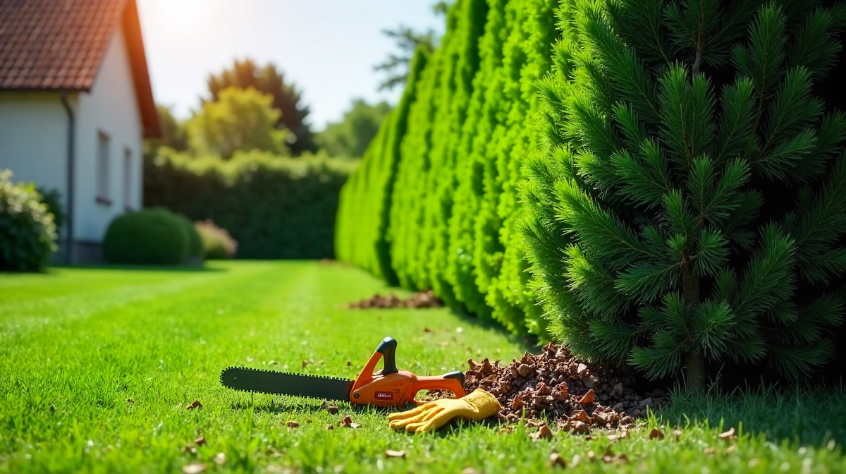 Heckenschnitt im Nachbargrundstück: Wer haftet für die Beseitigung?