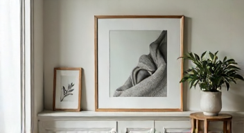 Perspektiven zu Bildaufhängungen erkennen.