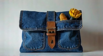 Perspektiven zur DIY-Werkzeugtasche aus Jeans