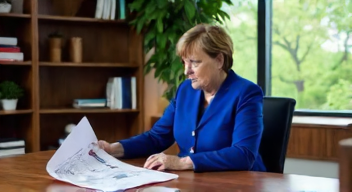 Ich bin Angela Merkel, Politikerin, und ich bewerte die Nachhaltigkeit (9/10)