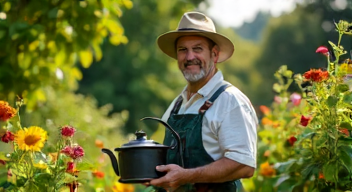 Ich bin ein passionierter Gärtner und habe viele Techniken zur Pflanzenpflege entwickelt ·