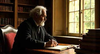 Ich bin Friedrich Nietzsche, Philosoph, und ich reflektiere über Geduld (5/10)