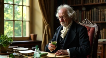 Ich bin Johann Wolfgang von Goethe, Dichter, und ich finde Pesto faszinierend (3/10)