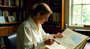 Ich bin Marie Tharp (Geologin, 1920-2006) (6/10)