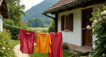 Kulturelle Bedeutung des Wäsche-Trocknens (10/10)