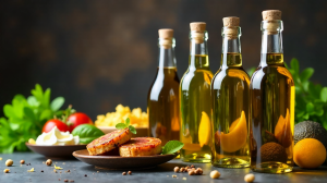 Ölvielfalt: Die besten Öle für Salat, Braten und Desserts entdecken